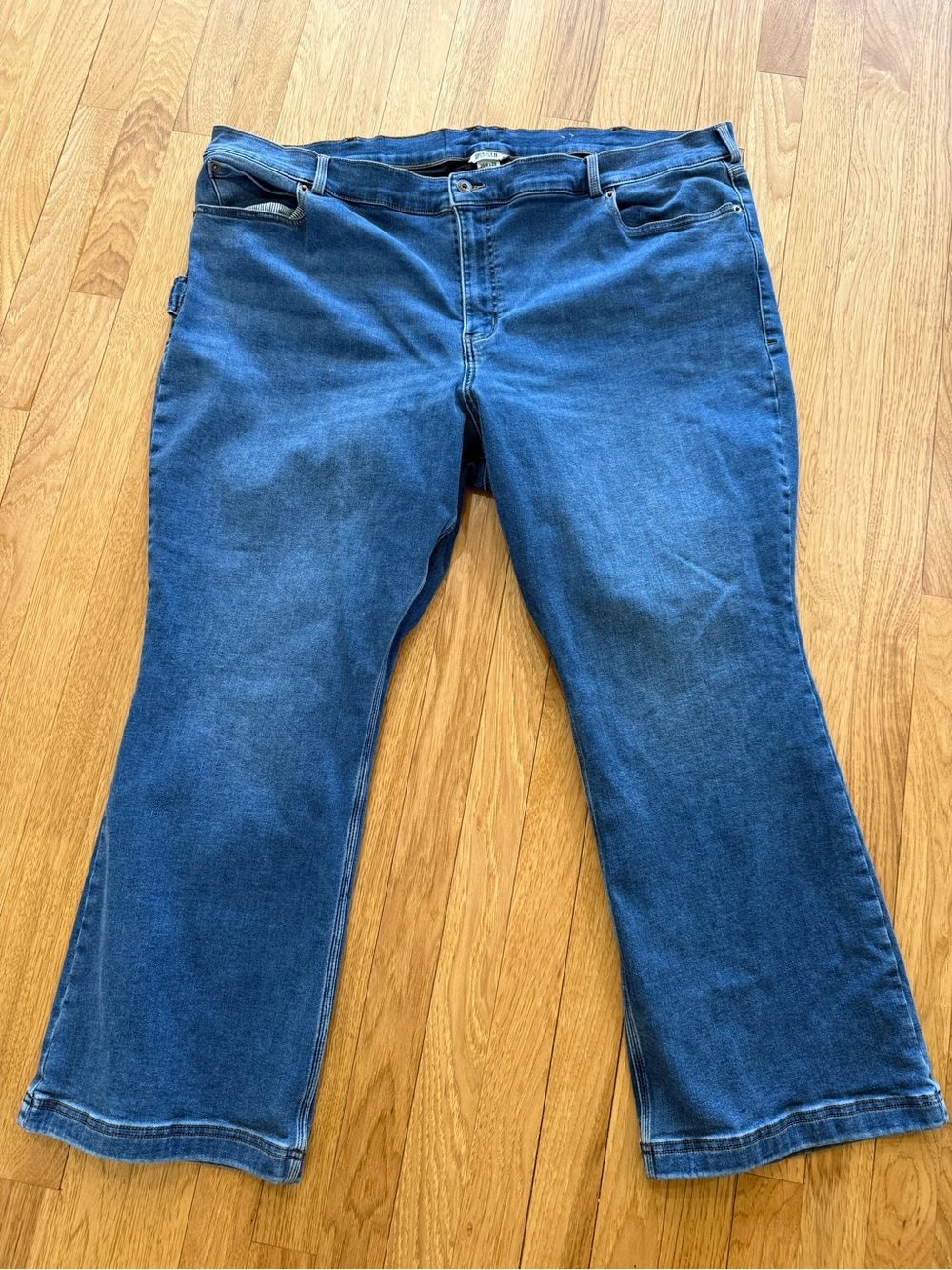 Duluth Classic Mid-Rise Women's Blue Plus Jeans Short - 26 X 29